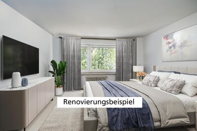 direkt auf der RÜ: offen geschnittene 2 Zimmer Wohnung mit Aufzug