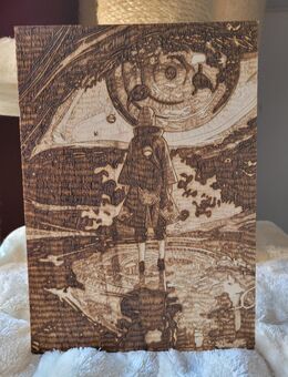 Naruto Shippuden: Itachi Uchiha Brandmalerei A4 - Bietigheim-Bissingen