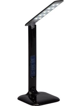 Brilliant LED Schreibtischlampe Glenn, LED fest integriert, Farbwechsler, 55 cm Höhe, Touchdimmer, USB-Anschluss, Kunststoff/Metall