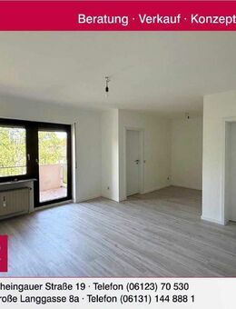 Schöne, renovierte Eigentumswohnung mit zwei Balkonen in zentraler Lage - Wiesbaden