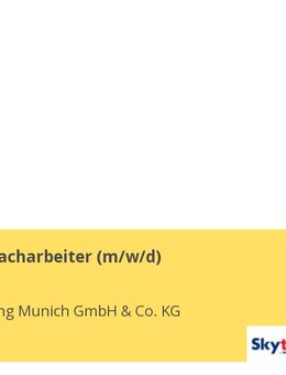Tanklagerfacharbeiter (m/w/d) - Freising