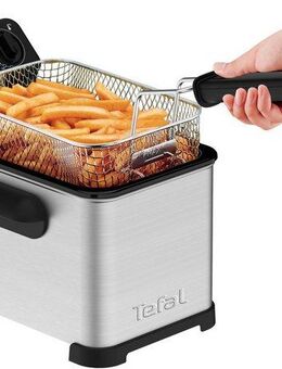 Tefal Fritteuse Family Pro Access, XL Kapazität mit einem Fassungsvermögen von 4l, 3000 W, zum Frittieren von bis zu 1 kg Pommes, leichte Reinigung, FR5030