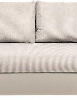 COLLECTION AB Schlafsofa Chicago, B: 200 cm, Liegefl. 146x200 cm, mit Bettfunktion, Bettkasten & 2 Armlehnenkissen, Federkern