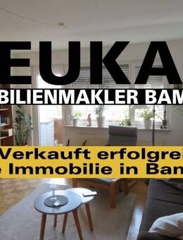 BAMBERG-OST-TROPPAUPL.: 2-ZIMMER-WOHNUNG(=HOCHHAUS)+MODERNISIERTEN BAD+FENSTER+BALKON 135.000,-EURO - Bamberg