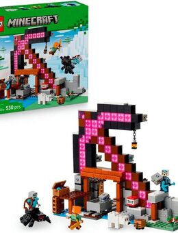 LEGO® Die Spitzhackenmine (21277), LEGO Minecraft Konstruktionsspielsteine, (530 St), Made in Europe