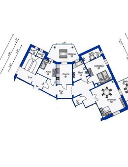 3 oder 4 - Raumwohnung - Denkmalabschreibung nutzen ! - Naumburg (Saale)