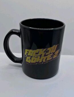 Fack ju Göthe 2 Tasse | F you, Becher, Kaffee, Tee, Kakao 10cm hoch 8cm breit - Essen