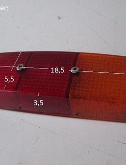 Hella Rückleuchte / Rücklicht K33370 (IGM 4708 IO / BS 2516 Grade 1 / IGM 4707 LPX) Wohnwagen (Tabbert/Knaus u.a.) - sehr selten (Hecklicht/Heckleuchte/Lampe/Leuchte/Rücklicht/Rückleuchte) - Schotten Zentrum