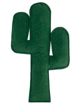 TIAKI Hundespielzeug Quietsche-Kaktus aus Filz - L 23,5 x B 14 x H 2,5 cm