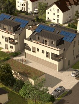 100.000 EUR Förderdarlehen! NEUBAU 4,5-Zimmer-Wohnung, Gartenanteil möglich, Effizienzhaus 40, klimafreundlicher Neubau! - Rottweil