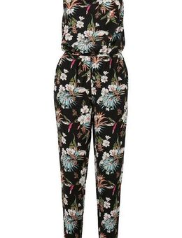 URBAN CLASSICS Jumpsuit Urban Classics Damen Ladies Viscose Bandeau Jumpsuit (1-tlg)