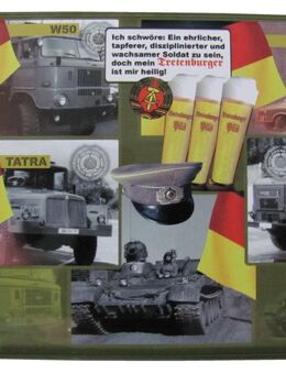 PS Giganten - Tretenburger Bier - IFA W50, IFA W60, Tatra & Kamaz - Blechpostkarte mit Umschlag - Doberschütz