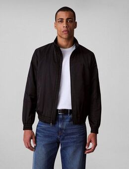 Calvin Klein Jeans Bomberjacke LS PADDED HARRINGTON JACKET Mit Rundhalsausschnitt mit Stehkragen