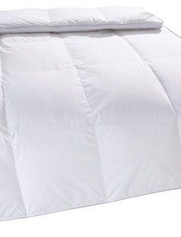 Home affaire Daunenbettdecke Moulle, Bettdecke 135x200 cm und 155x220 cm, Füllung: 90% Daunen & 10% Federn, Bezug: 100% Baumwolle, Bettdecken, Sommer oder Winter, Decke, Made in Germany, atmungsaktiv