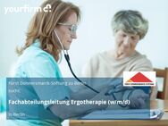 Fachabteilungsleitung Ergotherapie (w/m/d) - Berlin