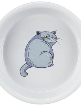 Trixie Keramiknapf mit Motiv - 250 ml, Ø 13 cm