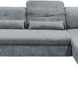 ED EXCITING DESIGN Wohnlandschaft Melfi U-Form mit Bettfunktion, Bettkasten, Arm- & Kopfteilverstellung & 3 Nierenkissen