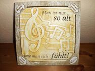 Keramik-Wandbild zum Geburtstag - Merkelbach