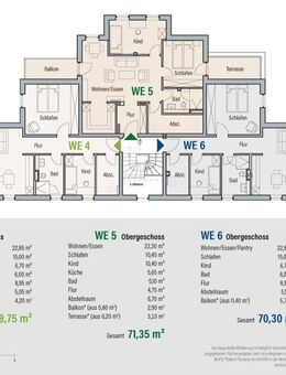 koeppernitz15: 3-Zimmer Wohnung mit S/W-Balkon und Terrasse - Wismar