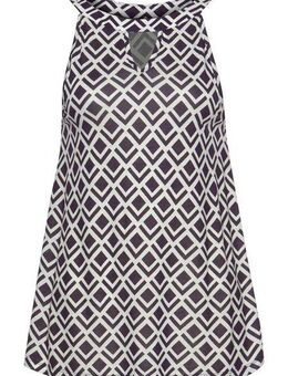 LASCANA Strandtop in leichter A-Form, Damentop mit Alloverdruck und Cut-Out