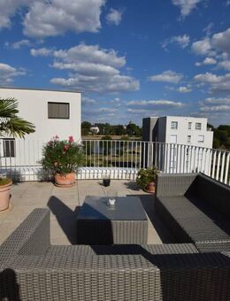 Maisonette - Penthouse mit Rheinblick; Wellness mit Schwimmbad im Haus - Ludwigshafen (Rhein)