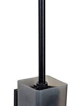 WENKO WC-Garnitur Vacuum-Loc® Modell Quadro, WC-Bürstenhalter mit Klobürste zur Wandbefestigung ohne Bohren