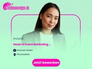 Head of Event Marketing (m/w/d) - Pfronstetten
