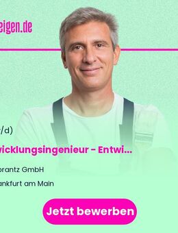 Entwicklungsingenieur (m/w/d) - Entwicklung funktioneller Beschichtungen - Frankfurt (Main)