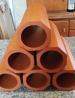 Ton Rohr, Deko, Weinregal, Weinlager, Drainage - Gachenbach