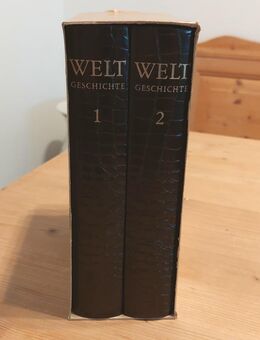 Weltgeschichte in Wort und Bild (Band 1) + Weltgeschichte in Zahlen (Band 2) - Schwabach