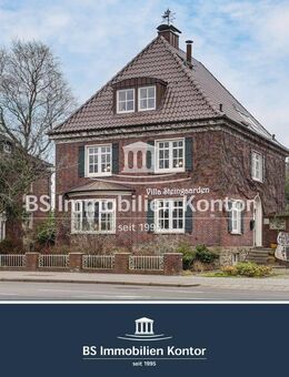 Sanierte Stadtvilla mit gehobener Ausstattung, Garage, Garten und Terrasse in zentraler Lage! - Emden