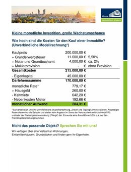 Bezugsfrei ab 01.05.2025: sanierte 2-Raumwohnung mit Balkon im Zentrum von Gohlis - Leipzig
