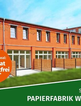 ERSTBEZUG sanierte Papierfabrik | Maisonette-Whg. mit Südwest-Terrasse, Gäste-WC, HWR u.v.m. - Schkeuditz