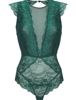 LASCANA Body aus transparenter Spitze und Netzeinsätzen, sexy Dessous
