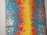 Farbenfrohe Acryl Gemälde "Lava Strom" - Sulz (Neckar)