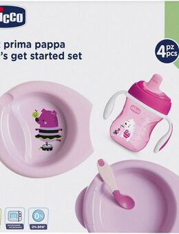 Chicco Kindergeschirr-Set Geschenkset (4-tlg), Kunststoff