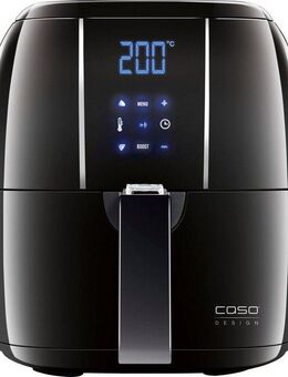 Caso Heißluftfritteuse AF200, 1400 W, Frittierkorb mit Griff, Fassungsvermögen 2,5 kg