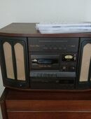 ~ Radio Plattenspieler CD Player sinotec retro in 88662