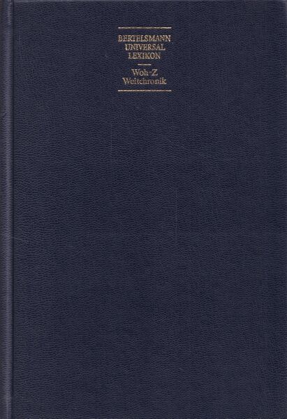 Buch - BERTELSMANN UNIVERSAL LEXIKON in 20 Bänden - Band 20 Woh-zZ / Weltchronik - Zeuthen