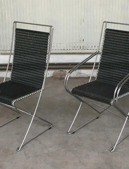 Till Behrens Kreuzschwinger Stuhl Stapelstuhl Chair Freischwinger - Hamburg Hamburg-Nord