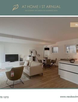 **** AT HOME I ST ARNUAL **** Neubau sofort bezugsfreier Eigentumswohnungen in SB-St. Arnual - Saarbrücken