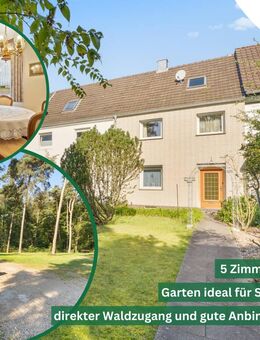 Waldliebhaber aufgepasst! Modernisierungsbedürftiges Reihenmittelhaus mit direktem Waldzugang - Köln