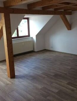 Über den Dächern: 2-Zimmer-Dachgeschoß-Wohnung mit Balkon und Einbauküche - Altenburg