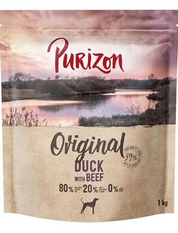 1 kg Purizon zum Probierpreis! - Adult Ente mit Rind