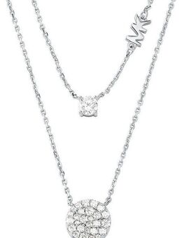MICHAEL KORS Kette mit Anhänger PREMIUM, MKC1591AN040, MKC1591AN710, mit Zirkonia (synth)