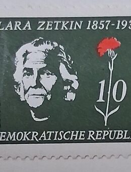 DDR 1957 Clara Zetkin Einzelmarke postfrisch - Görlitz