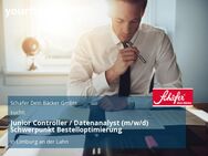 Junior Controller / Datenanalyst (m/w/d) Schwerpunkt Bestelloptimierung - Limburg (Lahn)