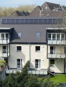 Terrassenwohnung mit Garten, Solar + Wärmepumpe, Erstbezug - Duisburg