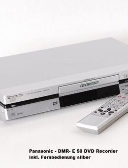 PANASONIC-DMR-E50 DVD-RAM -DVDR DVD inkl. Fernbedienung DVD /TV silber - Dübendorf