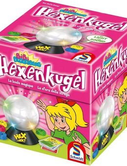 Schmidt Spiele Spiel Bibi Blocksberg, Hexenkugel, mit Sound- und Lichteffekten